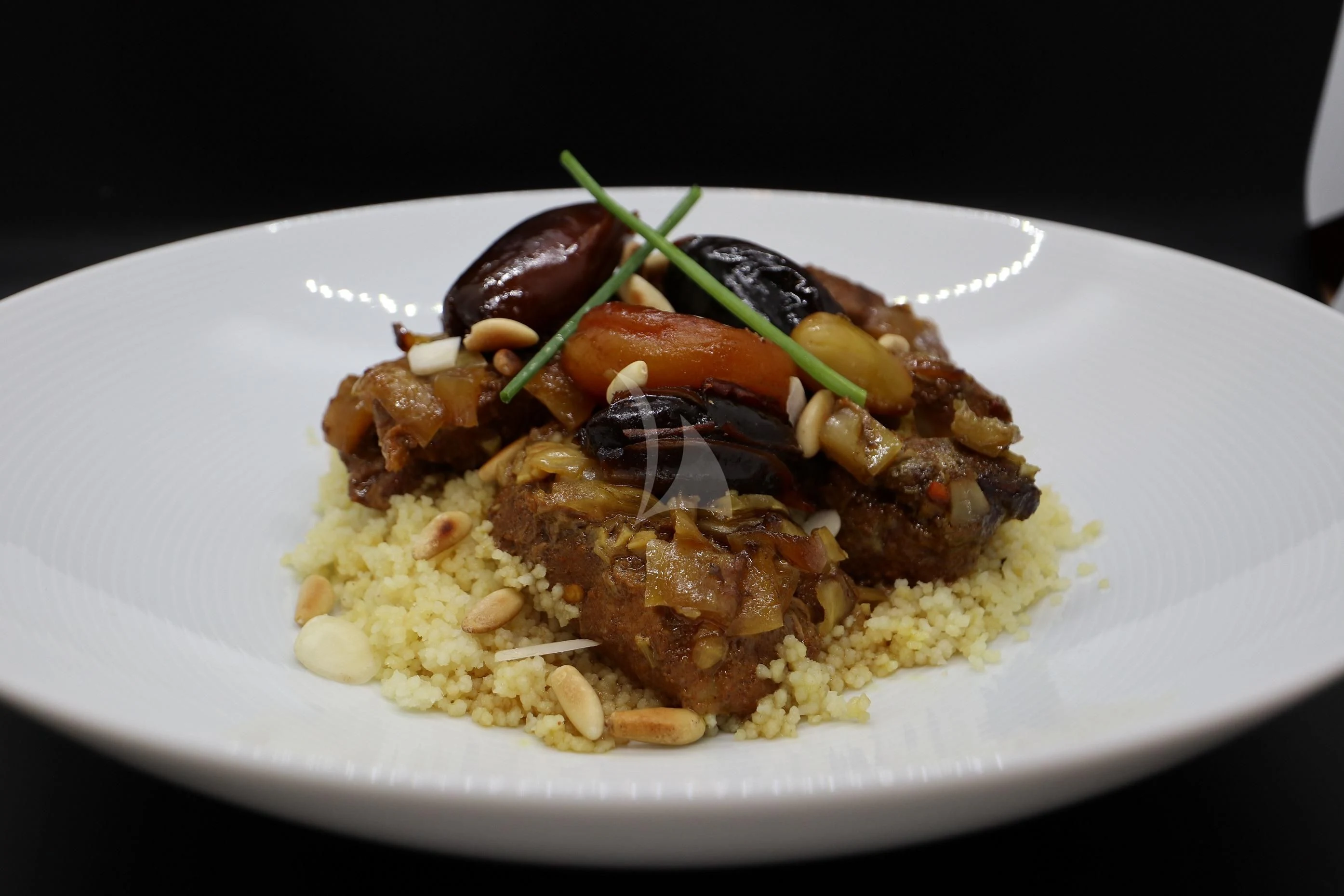 a plate of food aboard FREEBIRD Yacht for Sale