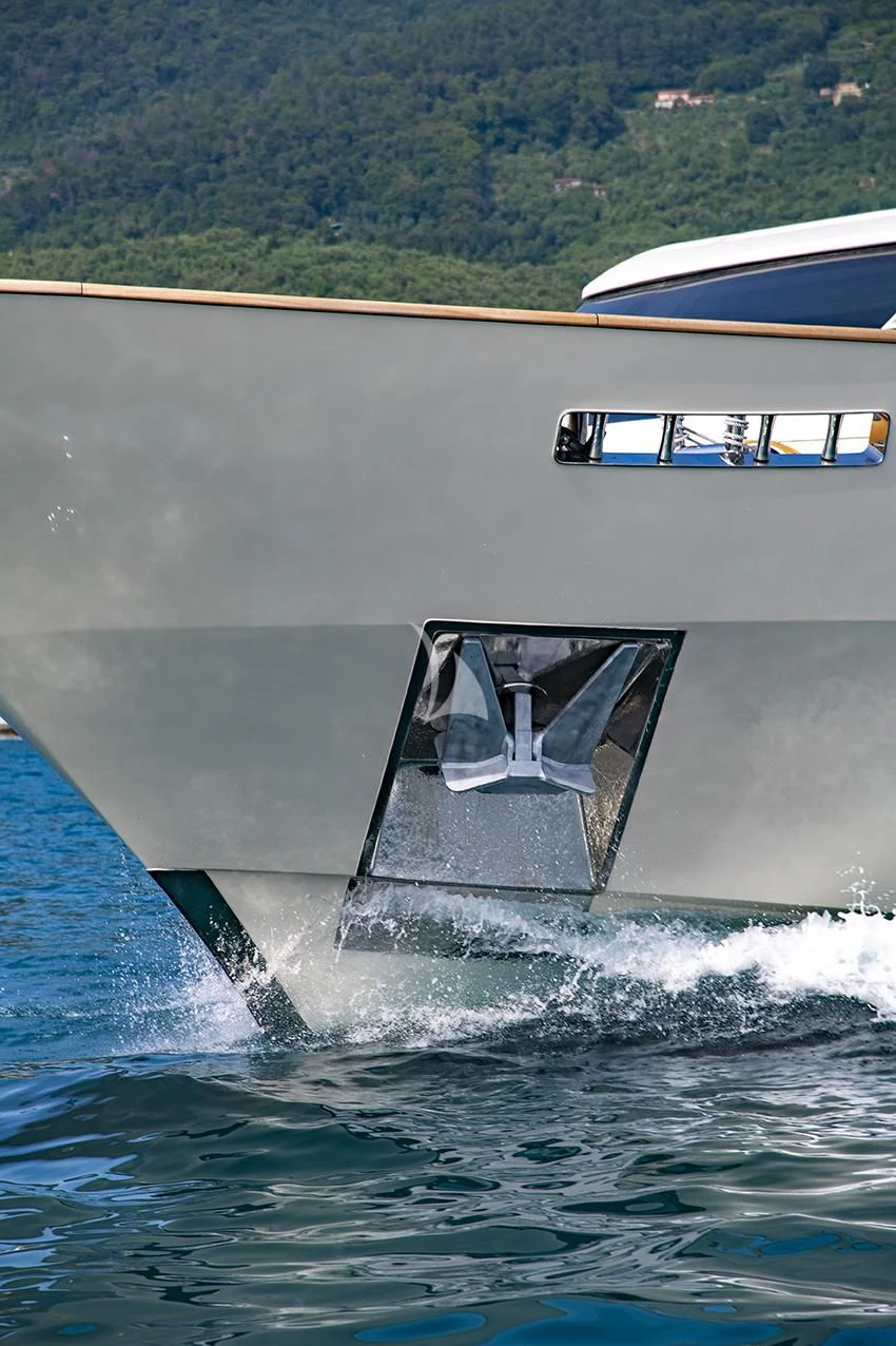 a boat on the water aboard ANYTHING GOES V Yacht for Sale