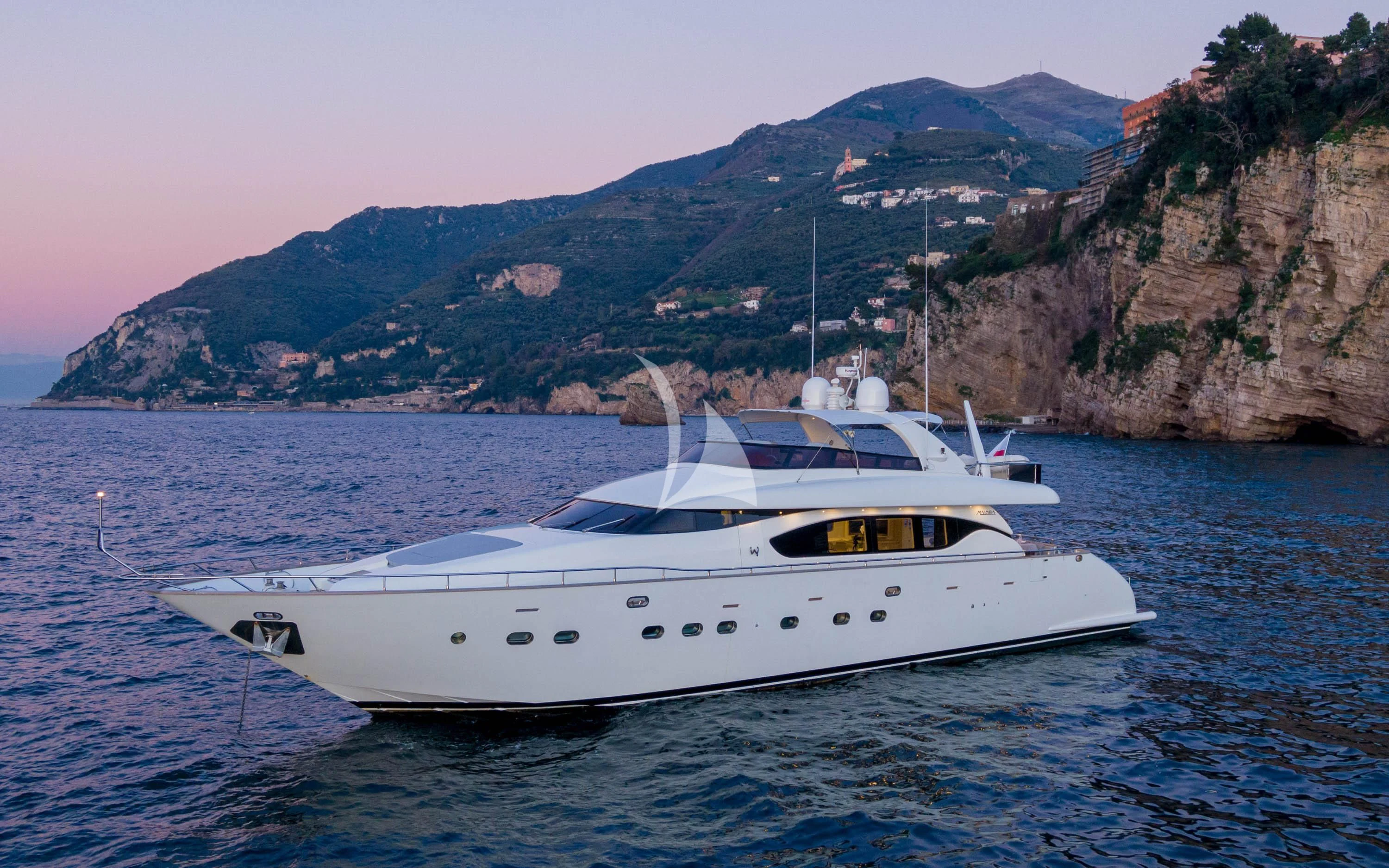 a boat on the water aboard GEMINI 3 Yacht for Charter