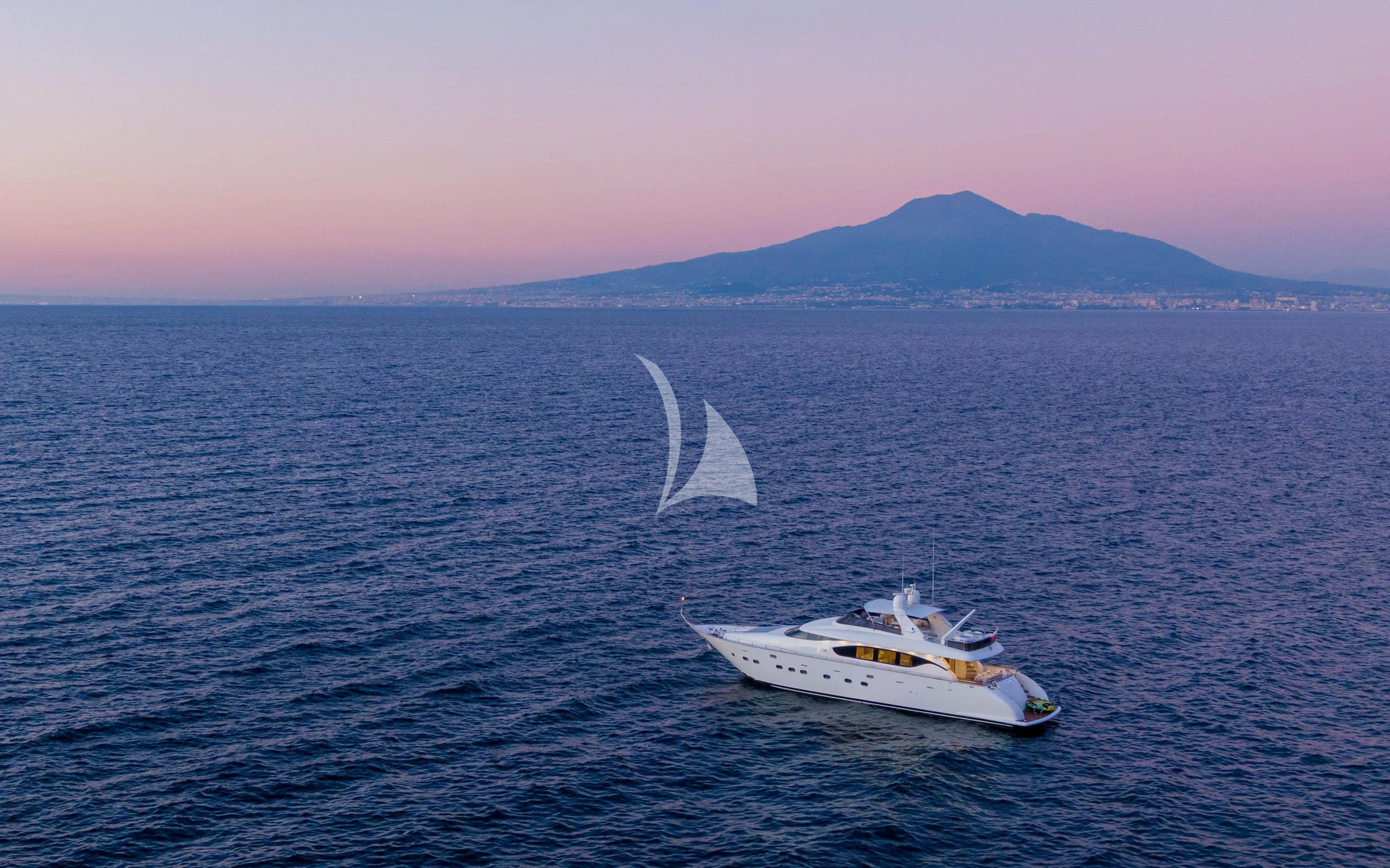a boat in the water aboard GEMINI 3 Yacht for Charter