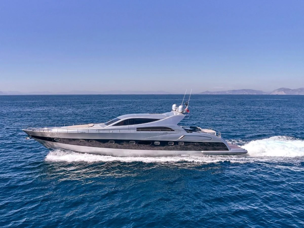 a boat in the water aboard HUNTING STAR Yacht for Sale