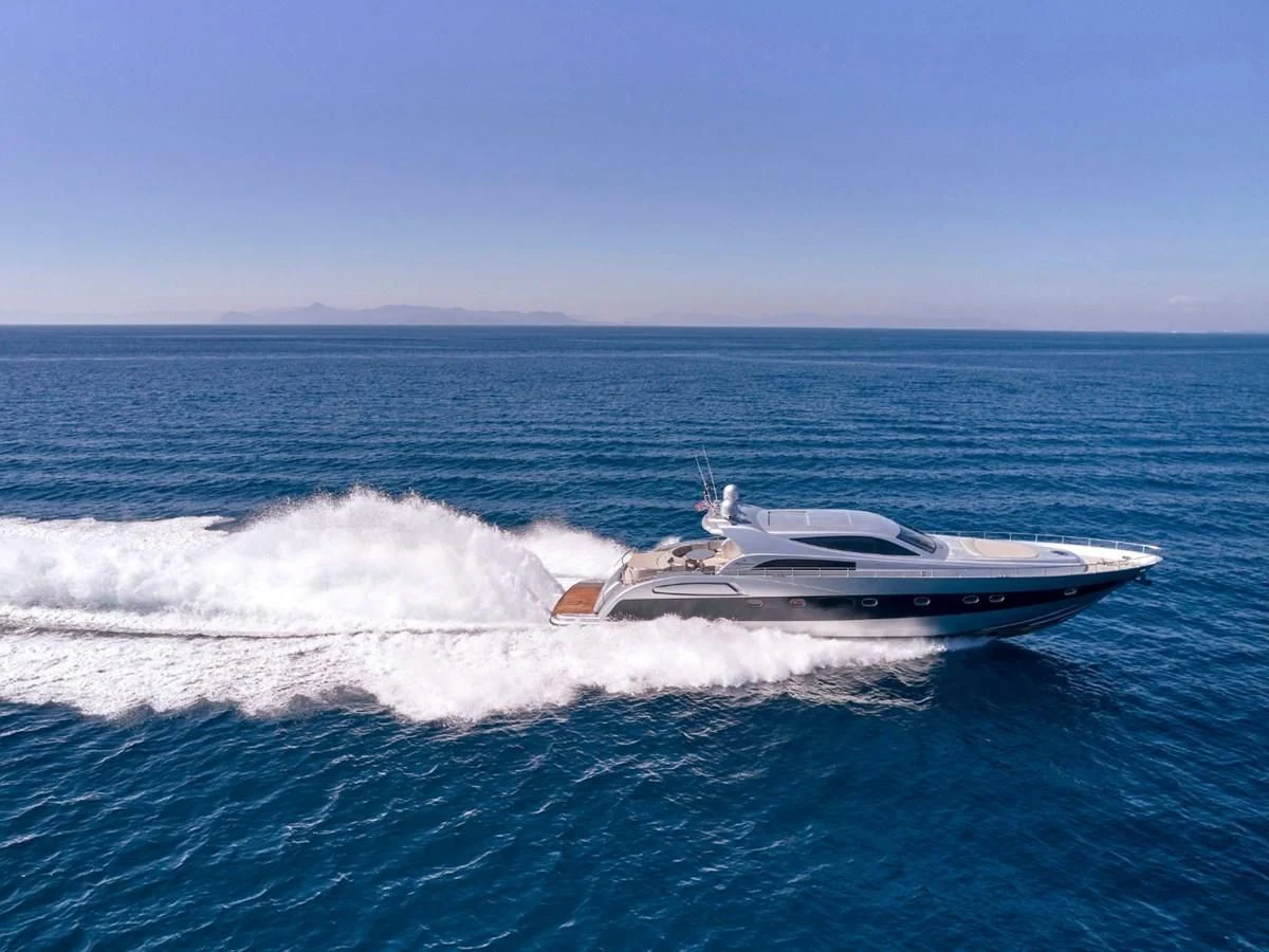 a boat on the water aboard HUNTING STAR Yacht for Sale