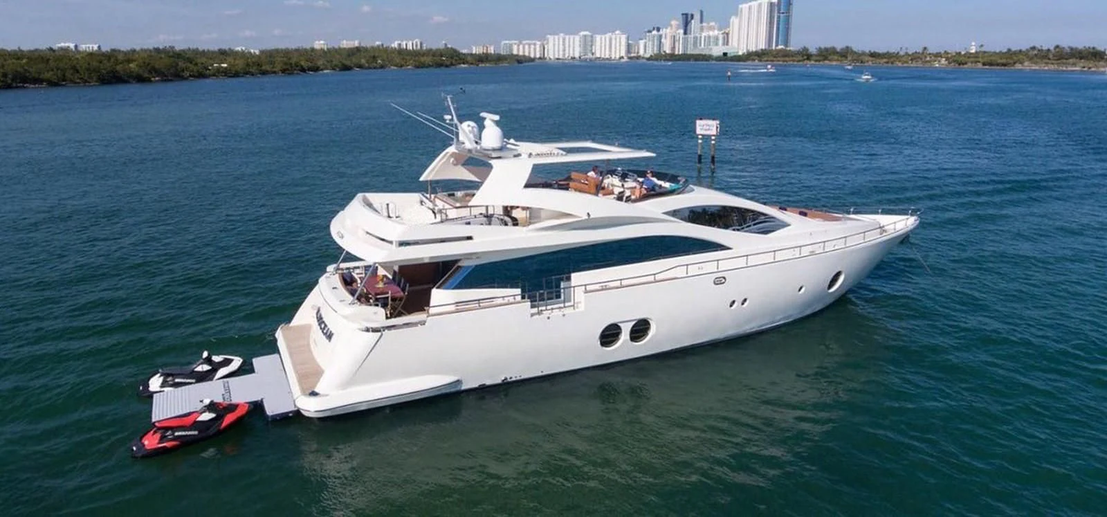 a boat on the water aboard BLUOCEAN Yacht for Sale