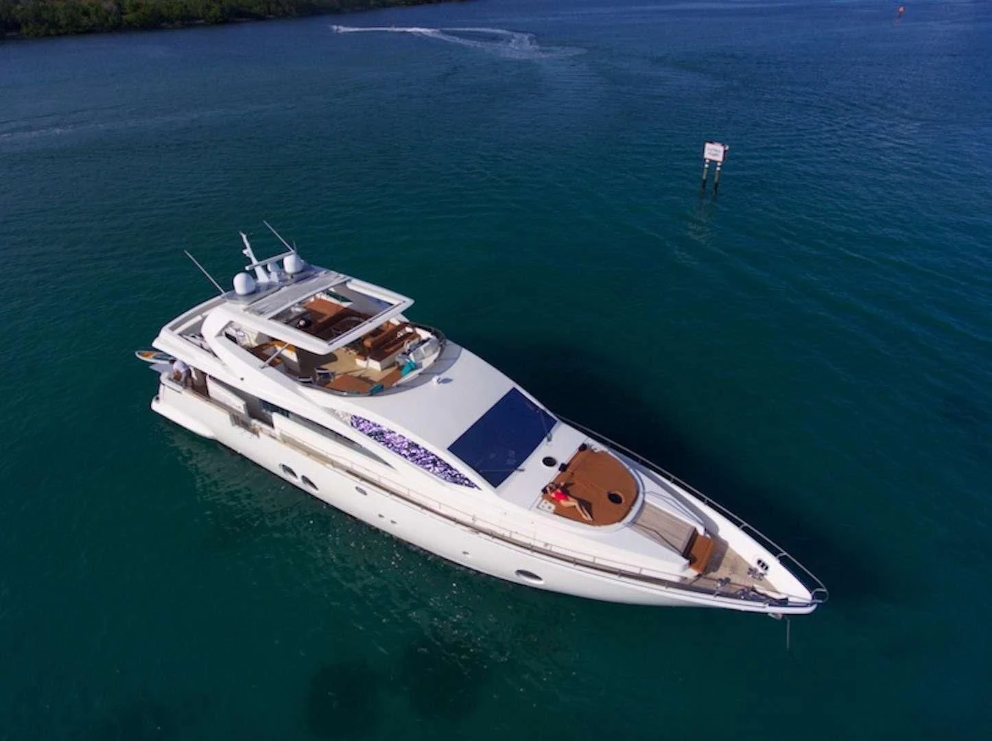 a boat on the water aboard BLUOCEAN Yacht for Sale