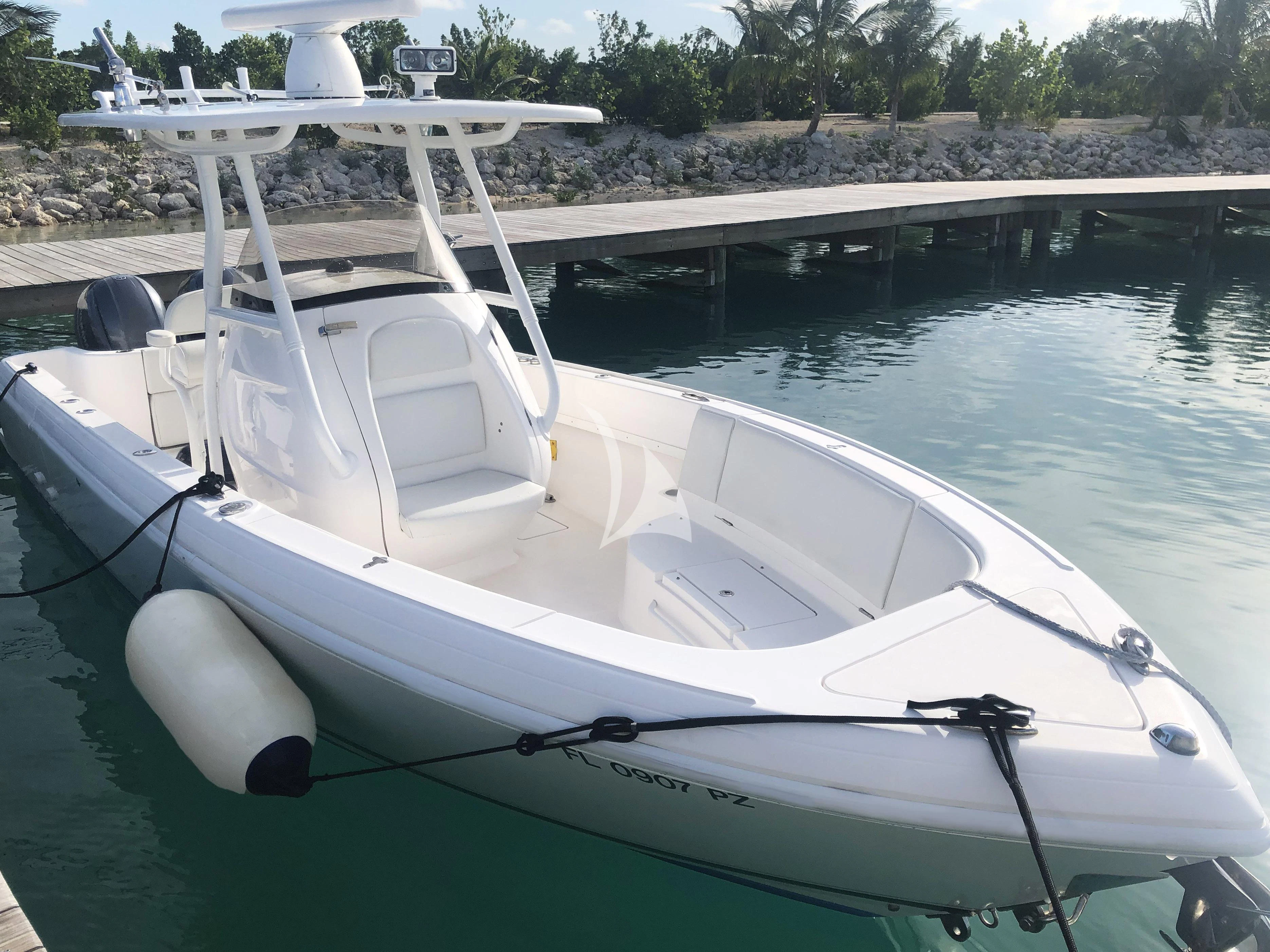 a white boat on a river aboard MARYBELLE Yacht for Sale