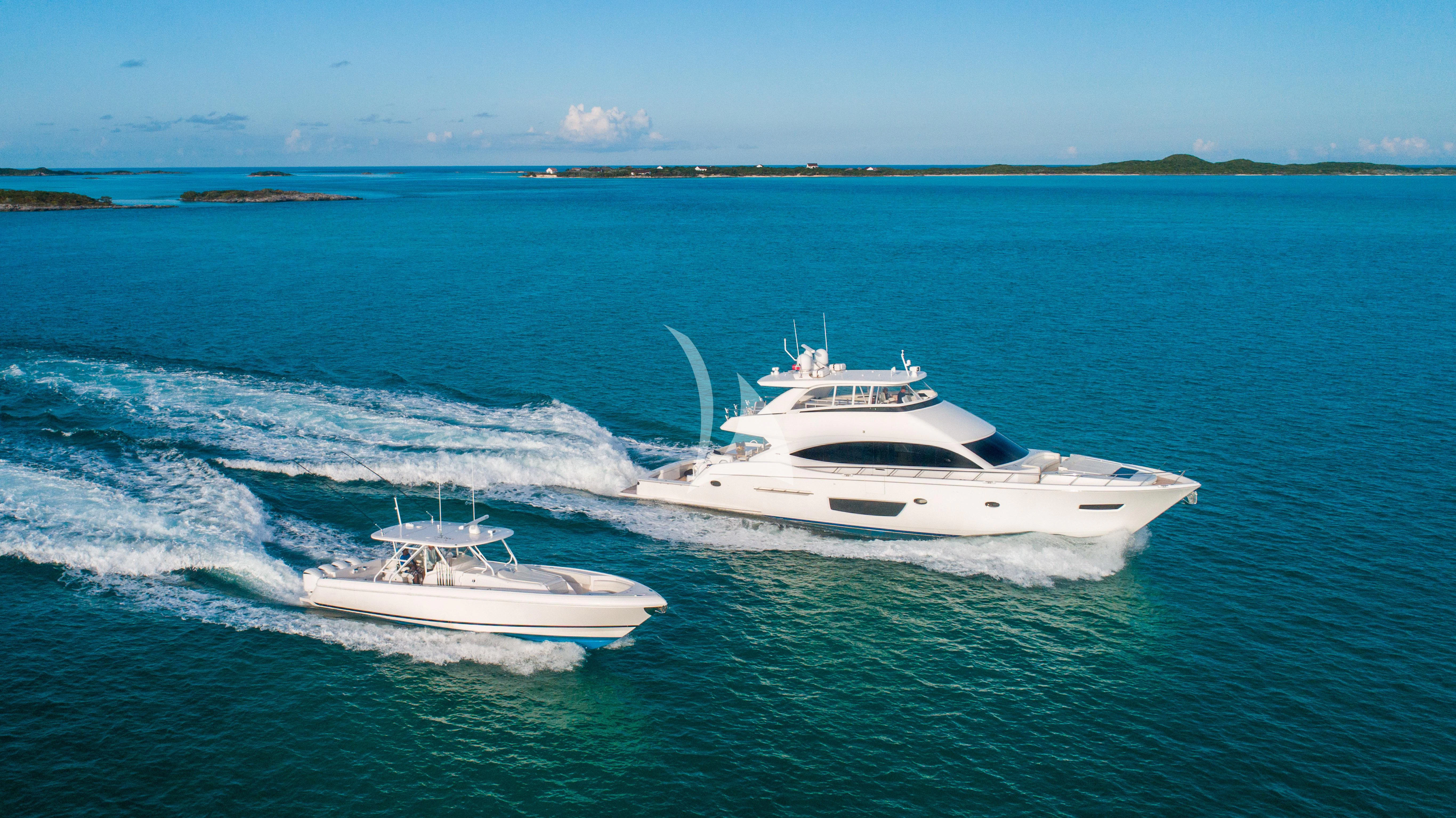 a boat on the water aboard MARYBELLE Yacht for Sale
