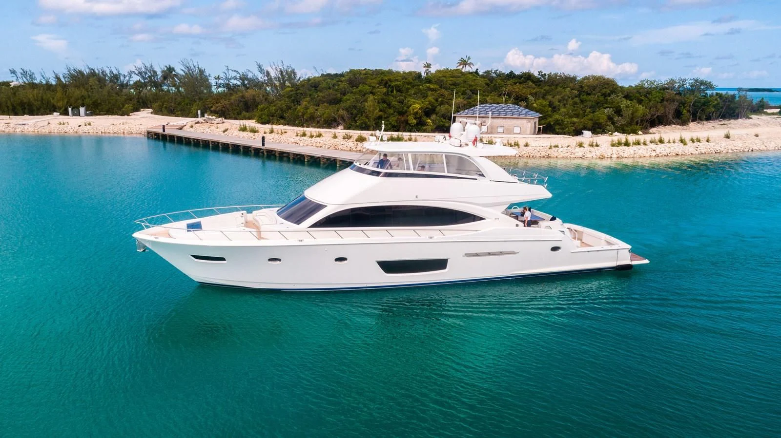 a boat on the water aboard MARYBELLE Yacht for Sale
