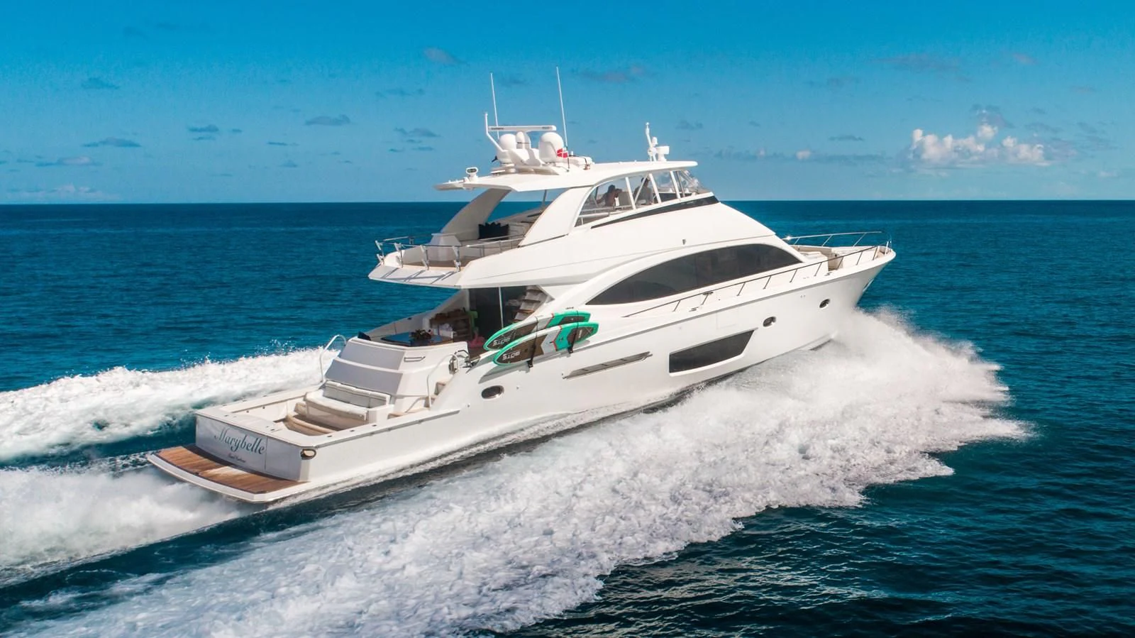 a boat on the water aboard MARYBELLE Yacht for Sale