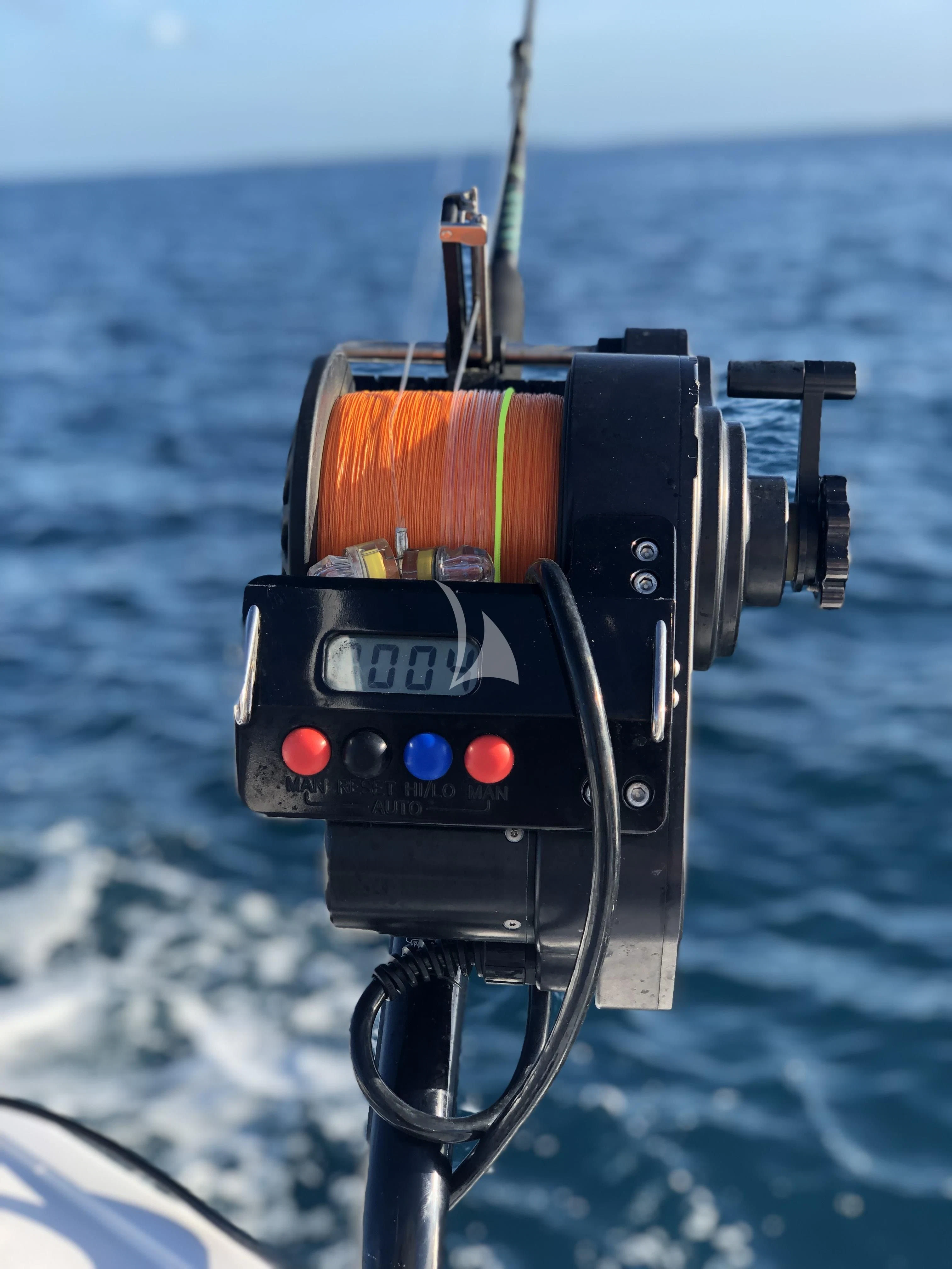 a boat with a camera on it aboard MARYBELLE Yacht for Sale