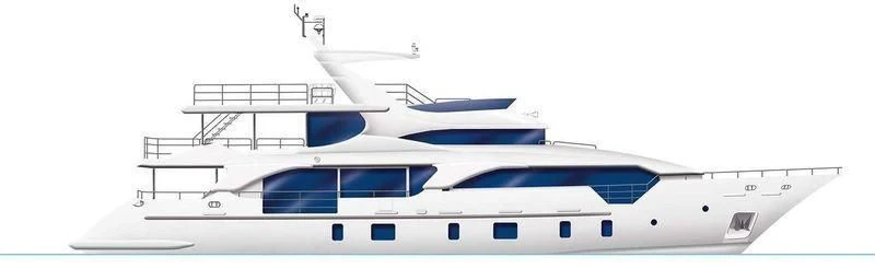 diagram aboard MY TWINZZ Yacht for Sale