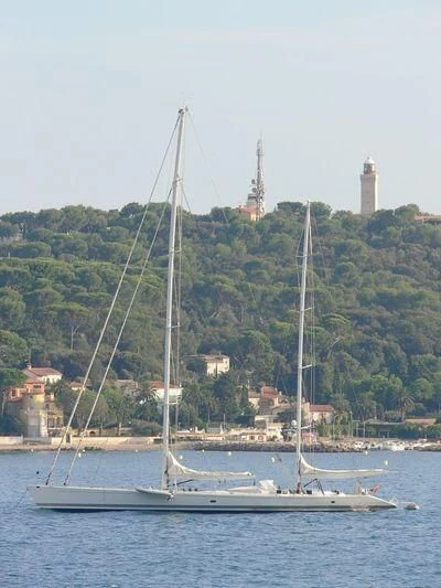 a boat on the water aboard MARI-CHA III Yacht for Sale