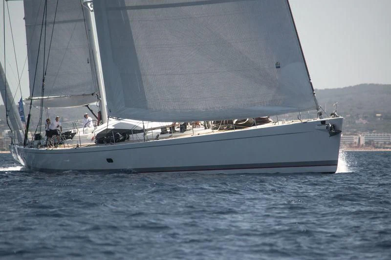 a boat on the water aboard MARI-CHA III Yacht for Sale