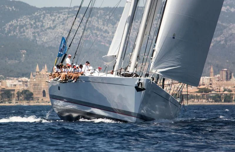 a boat with people on it aboard MARI-CHA III Yacht for Sale