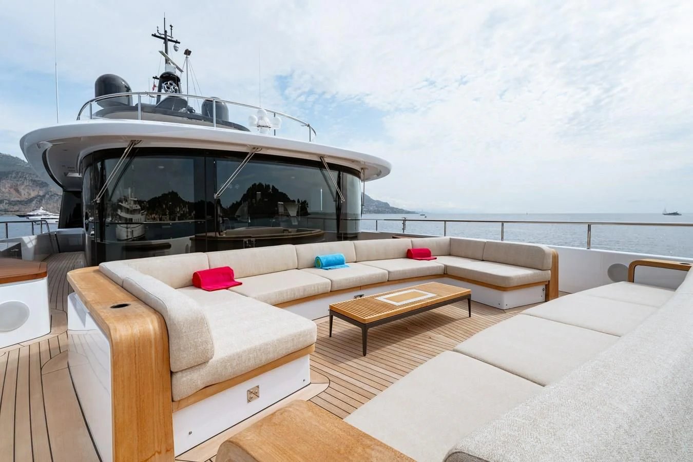 a boat on a boat aboard WAVE Yacht for Sale
