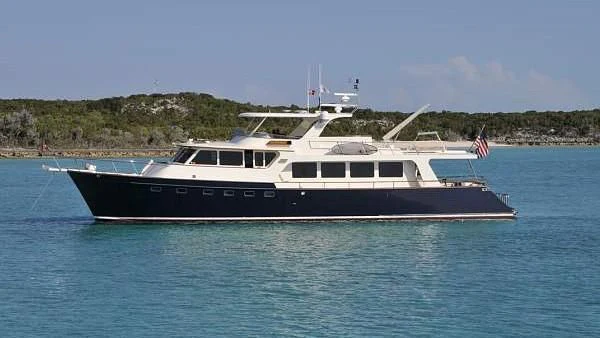 a boat in the water aboard BELLA Yacht for Sale