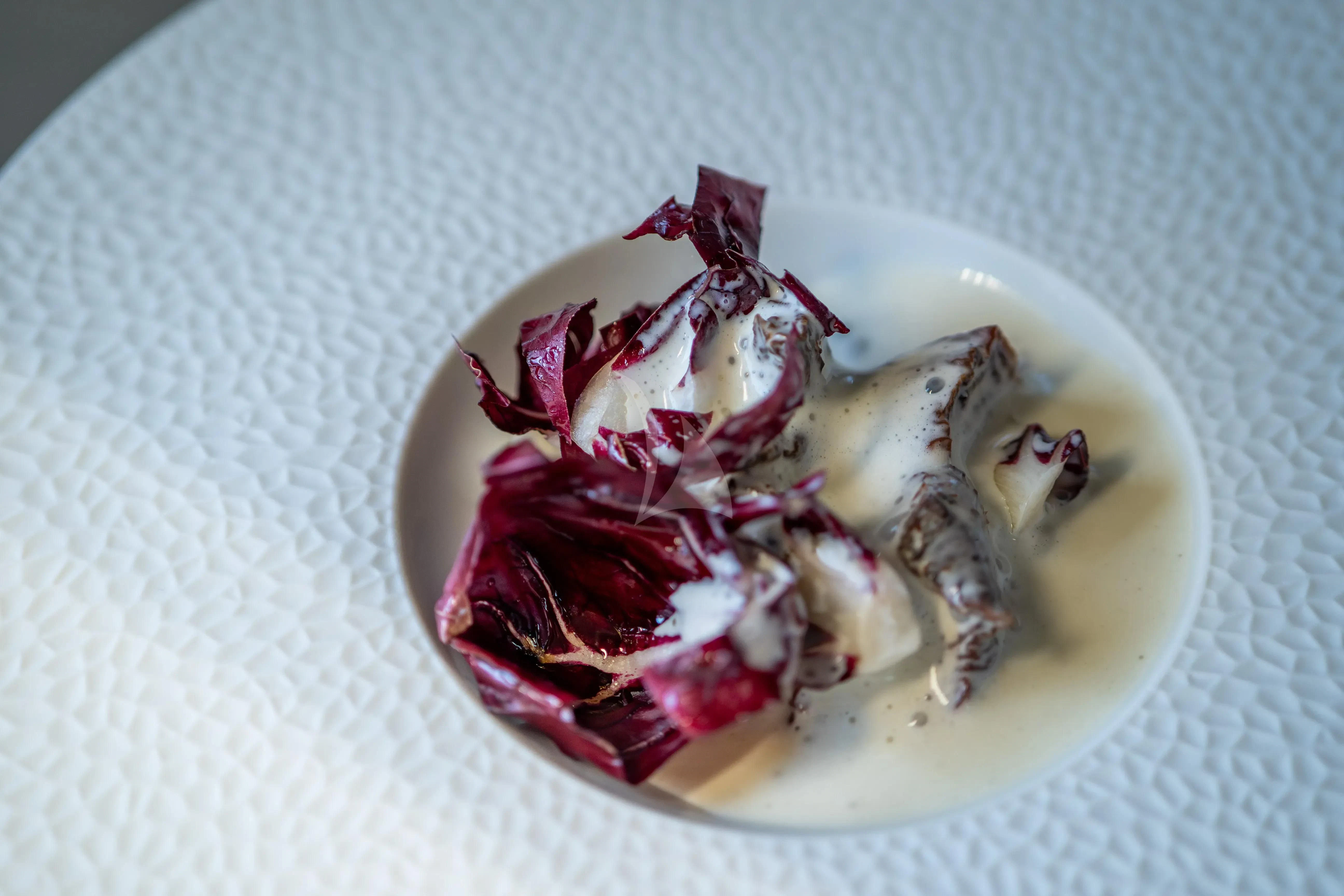 a plate of food aboard HANA Yacht for Charter