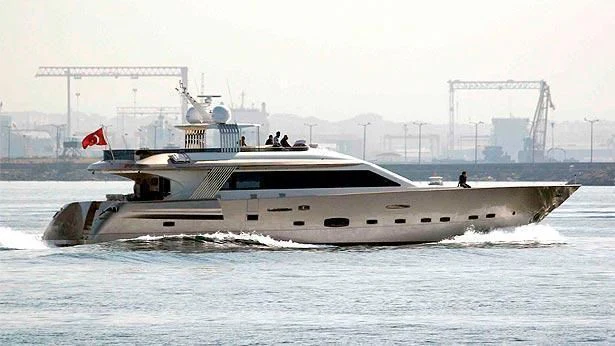 a boat on the water aboard GOLDEN K Yacht for Sale