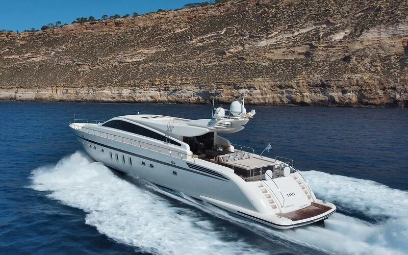 a boat on the water aboard LA ROMANA Yacht for Sale