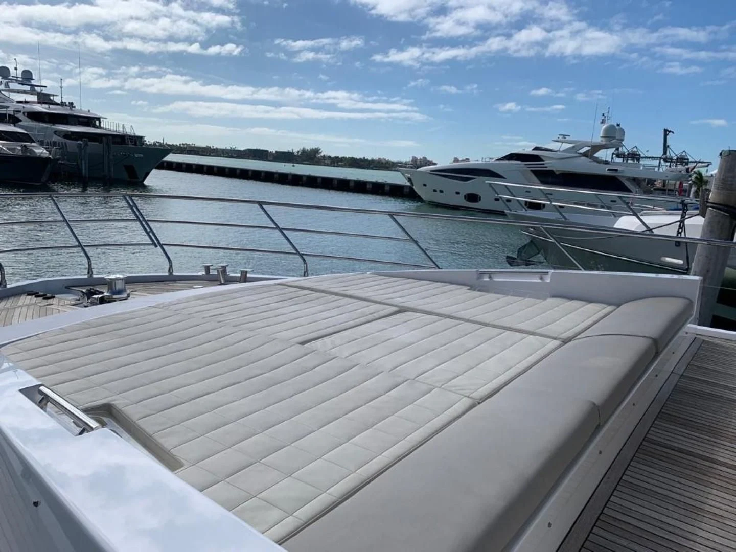 a group of boats docked aboard AMALFI Yacht for Sale