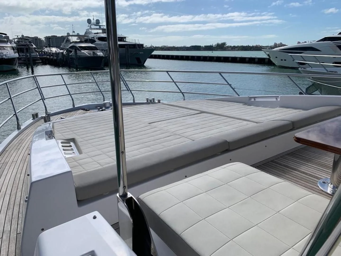 a boat on the water aboard AMALFI Yacht for Sale