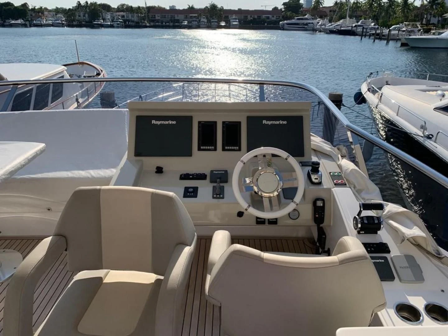 a boat on the water aboard AMALFI Yacht for Sale