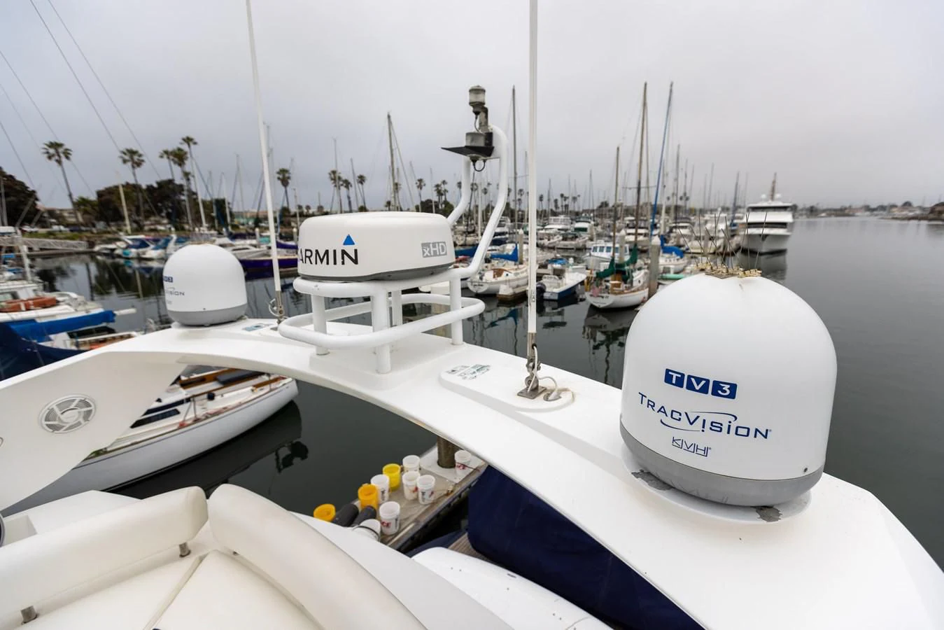 a group of boats on a body of water aboard BIG DREAM Yacht for Sale