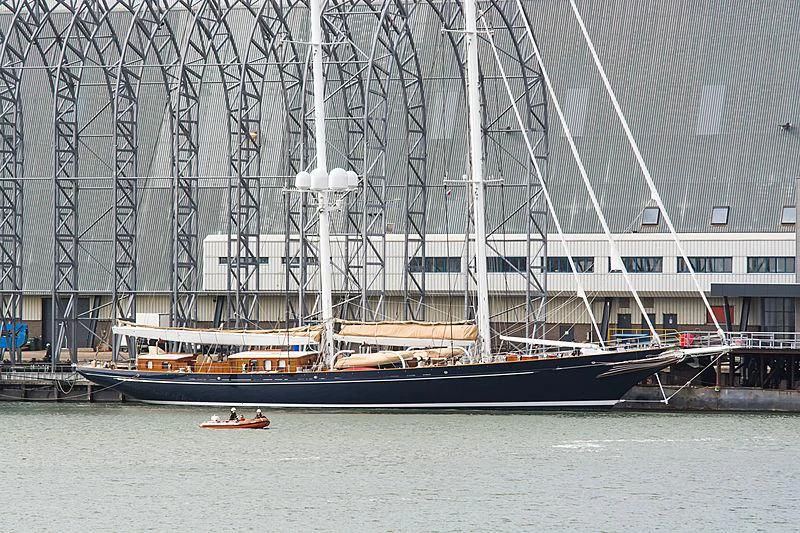 a boat in the water aboard METEOR Yacht for Sale