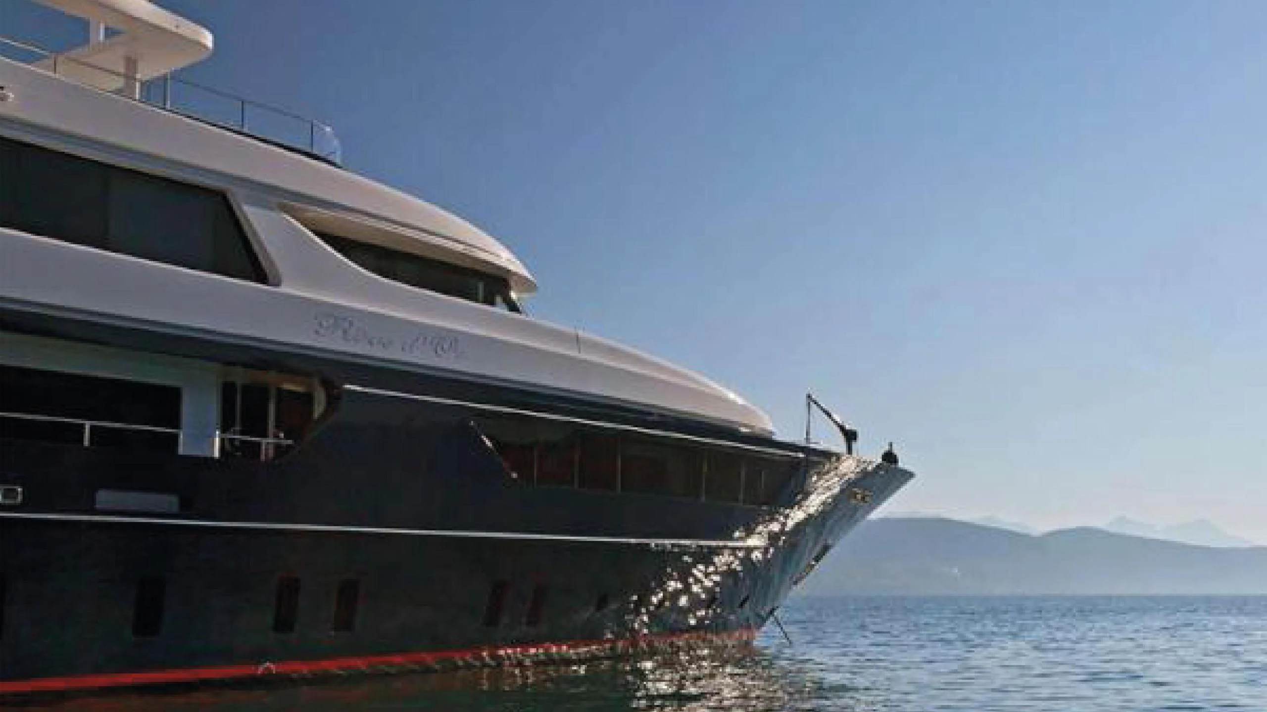 a boat on the water aboard REVE D'OR Yacht for Sale