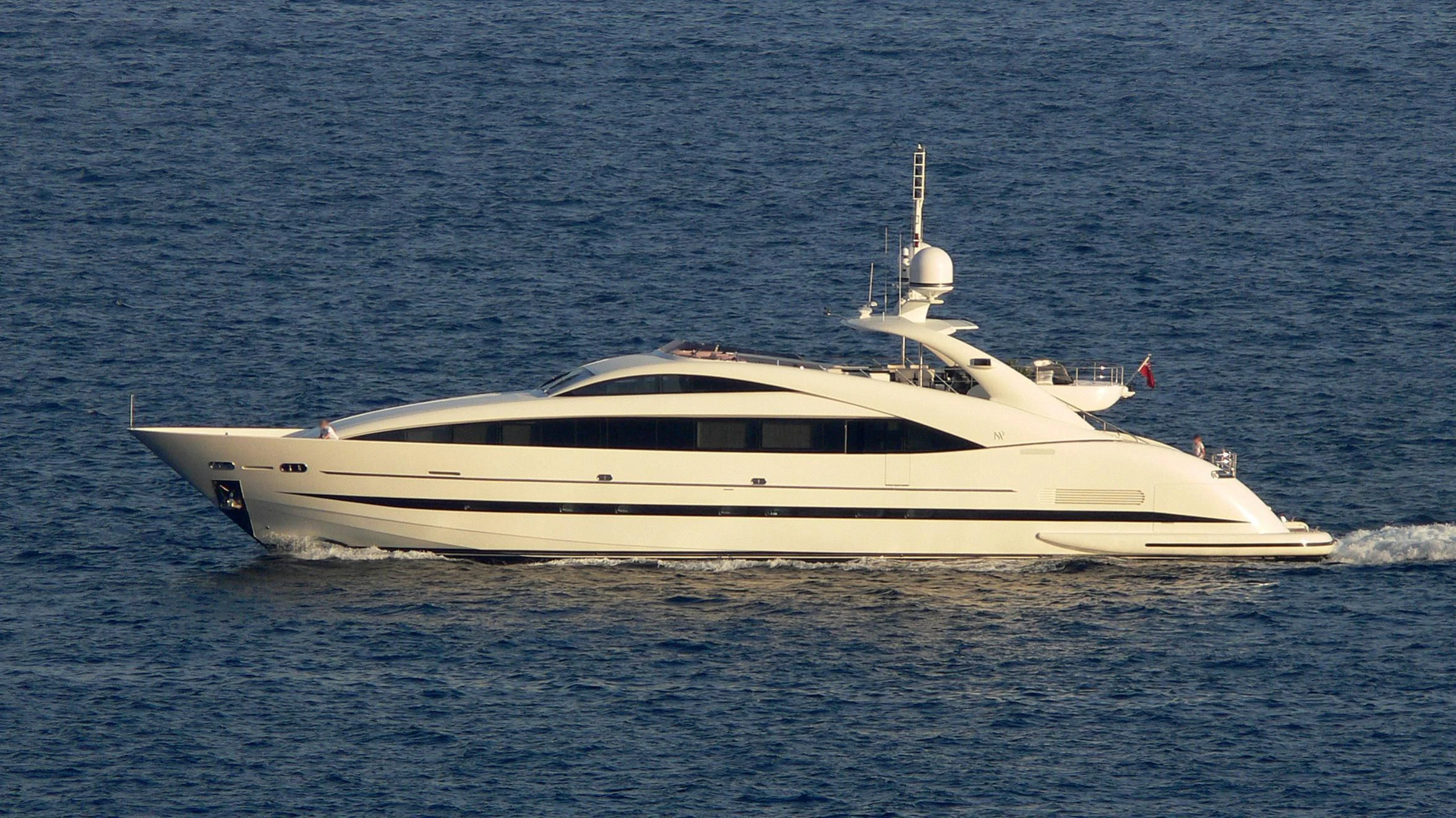 a white yacht in the water aboard SEALYON Yacht for Sale