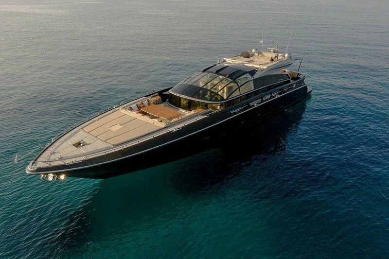 a boat in the water aboard ARION TERCERO Yacht for Sale