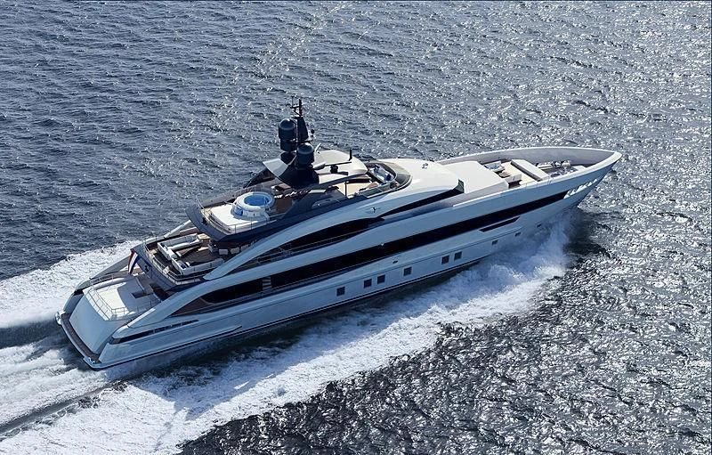 a boat on the water aboard AQUAMARINE X Yacht for Sale