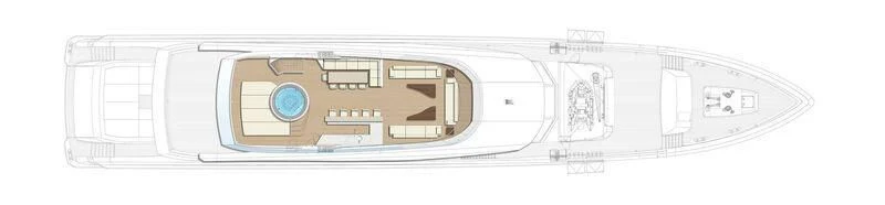 diagram aboard AQUAMARINE X Yacht for Sale