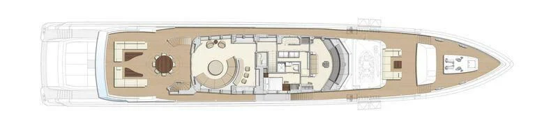 diagram aboard AQUAMARINE X Yacht for Sale