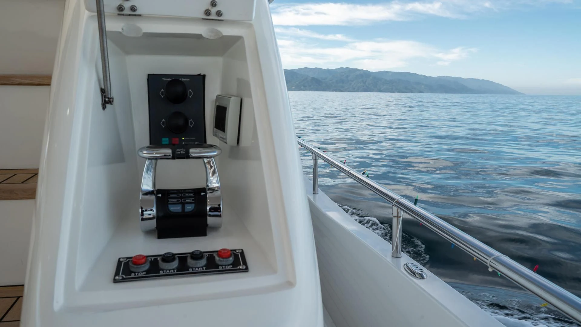a boat on the water aboard FULL HOUSE Yacht for Sale