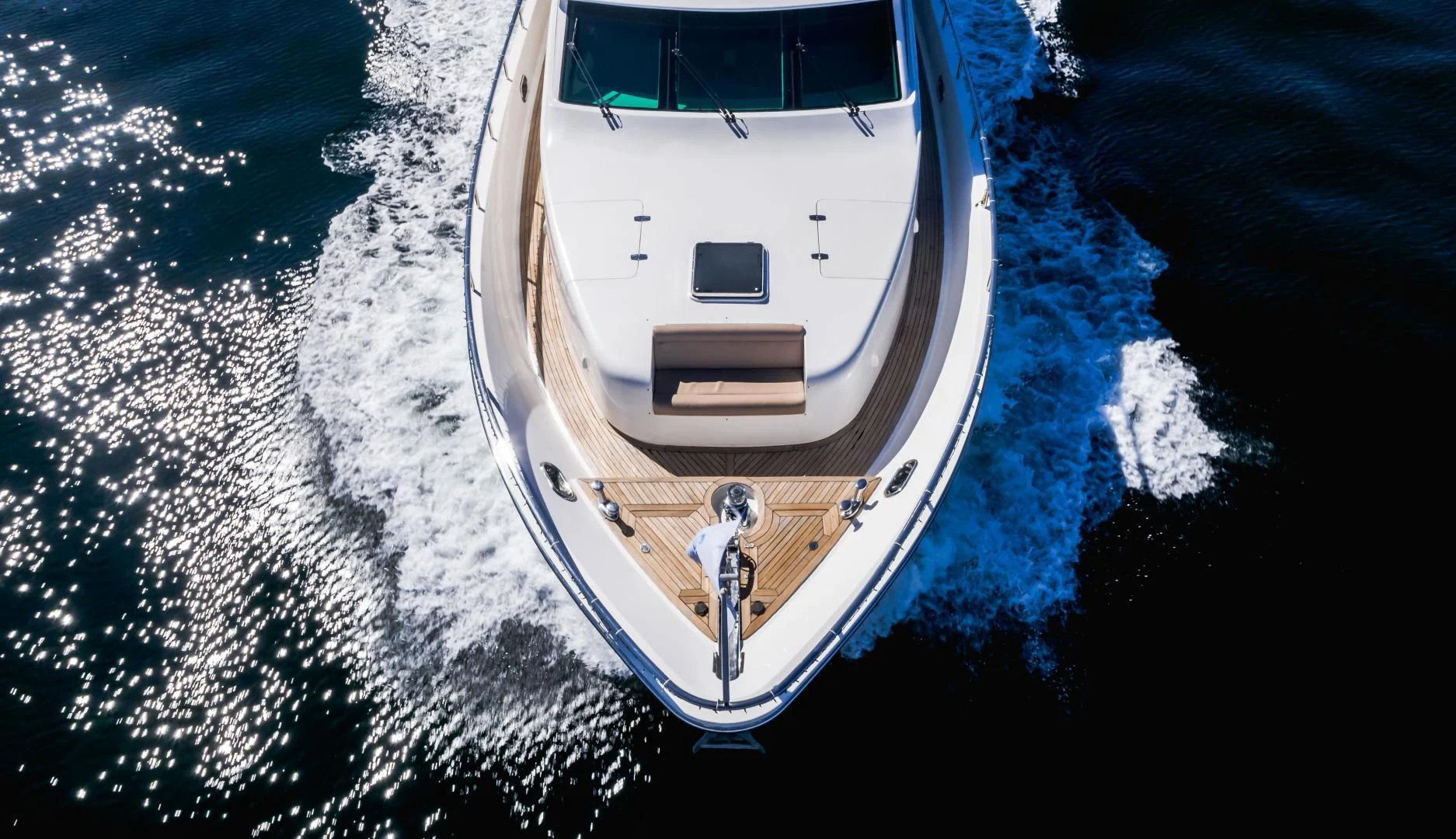 a space ship in the water aboard FULL HOUSE Yacht for Sale