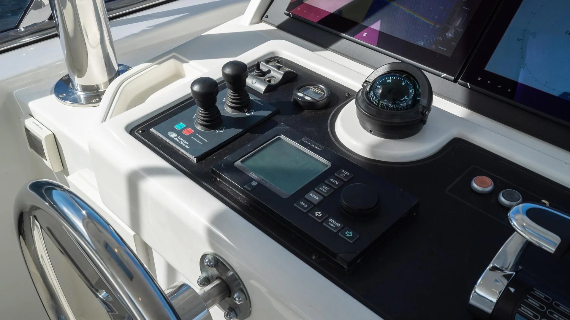 a close-up of a machine aboard FULL HOUSE Yacht for Sale