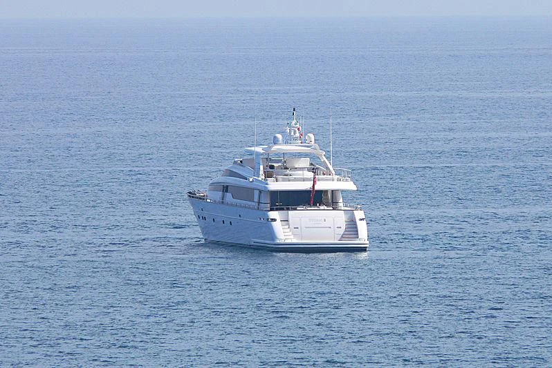 a boat in the water aboard ARGO B Yacht for Sale