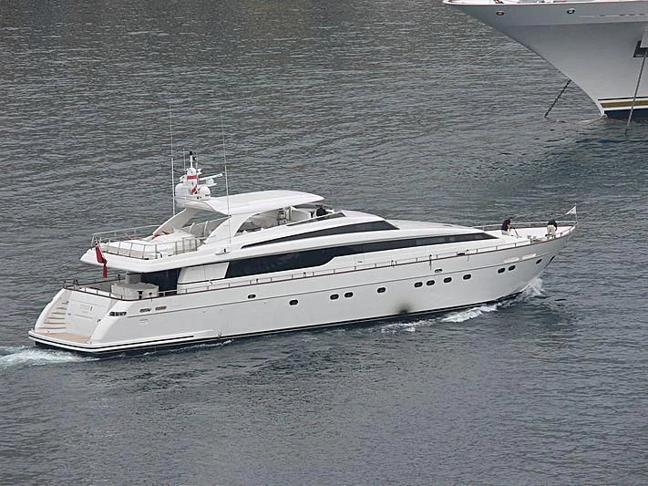 a boat on the water aboard ARGO B Yacht for Sale