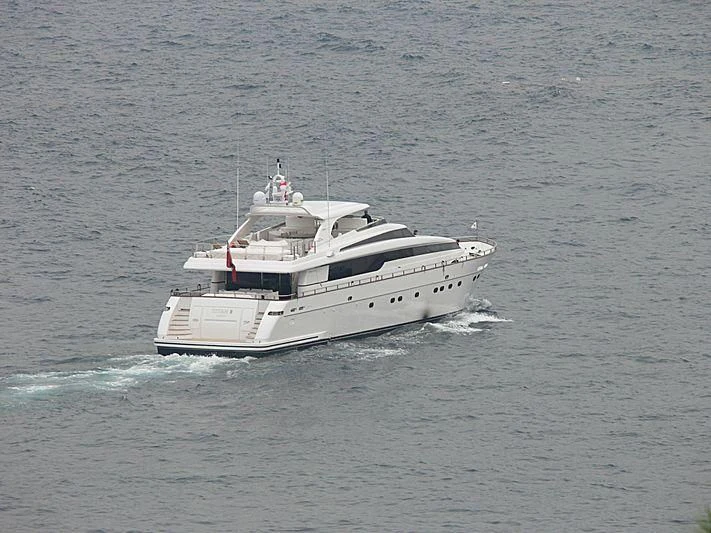 a boat on the water aboard ARGO B Yacht for Sale