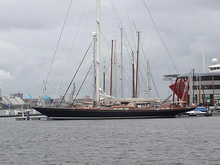 a boat in the water aboard MARIA CATTIVA Yacht for Sale
