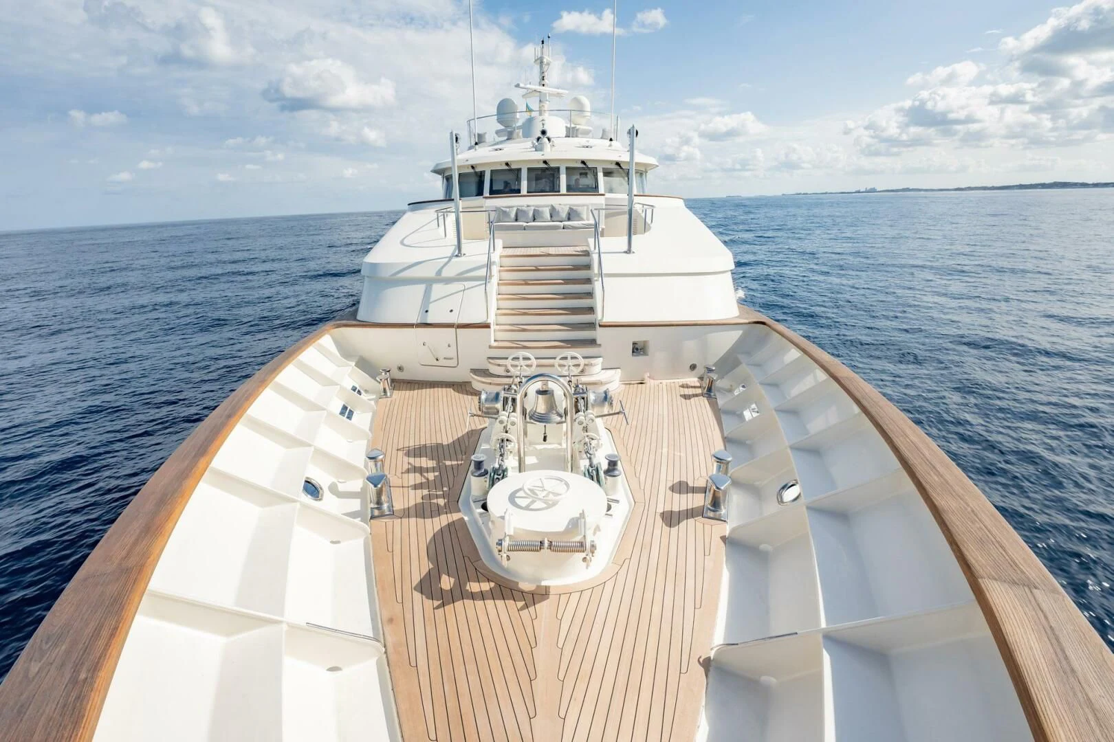a boat on the water aboard BG Yacht for Sale