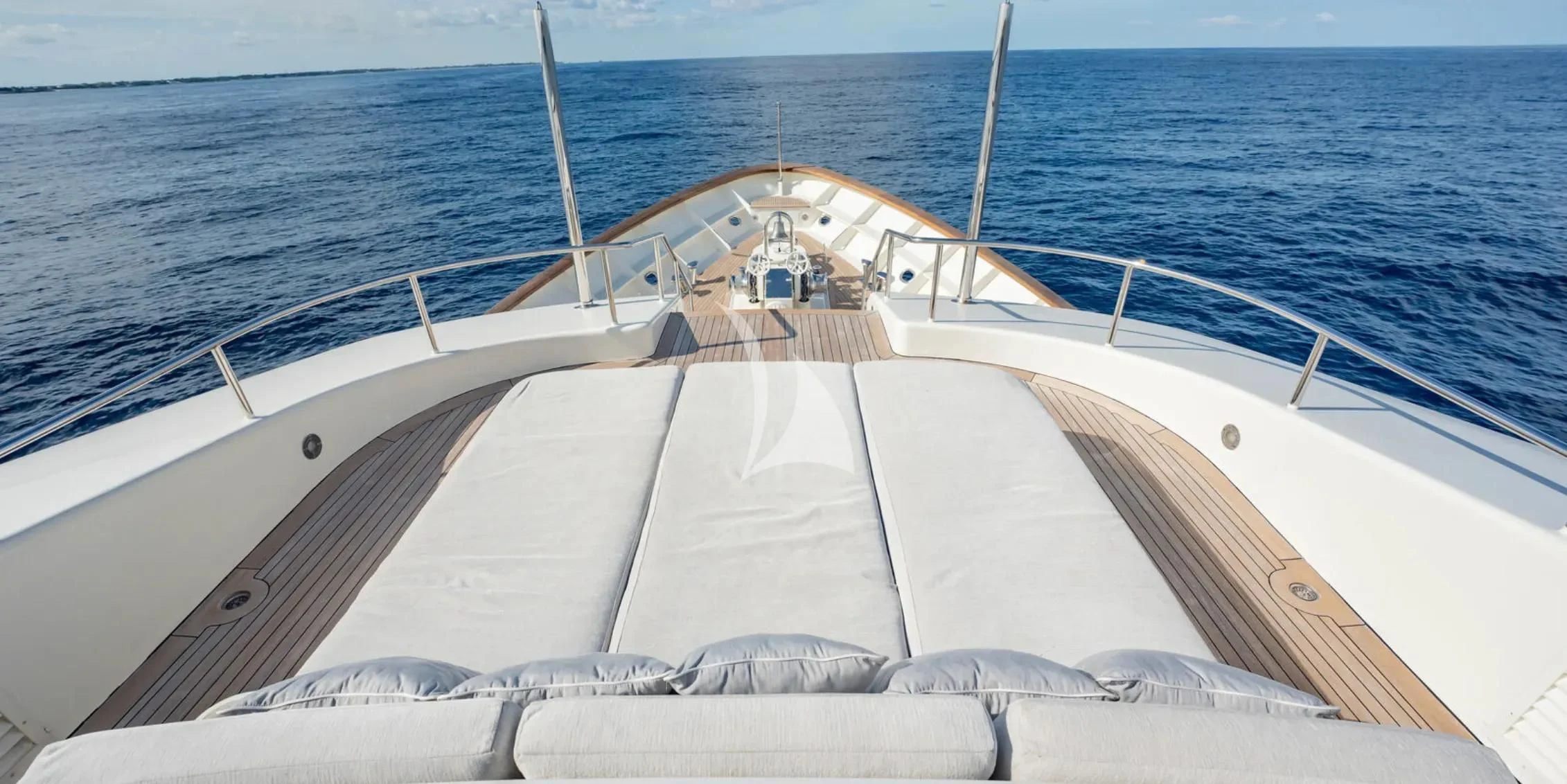 a boat on the water aboard BG Yacht for Sale