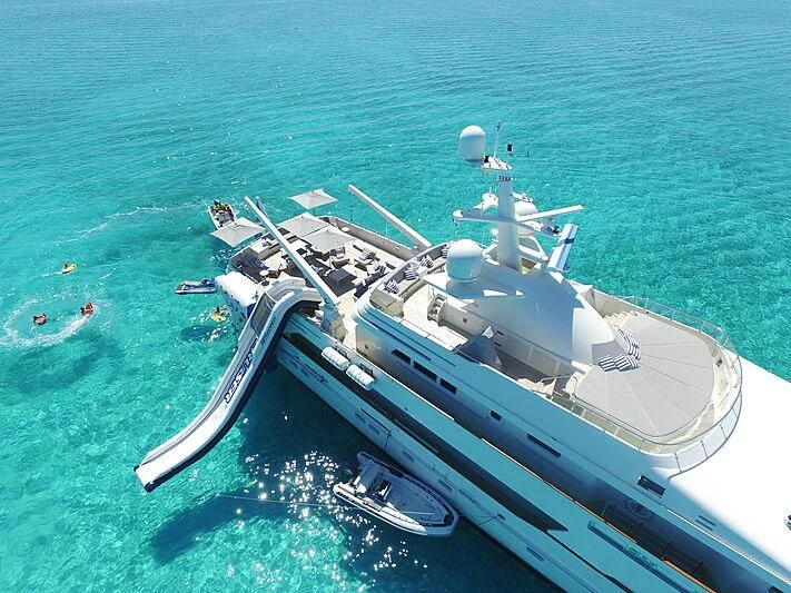 a boat on the water aboard BG Yacht for Sale