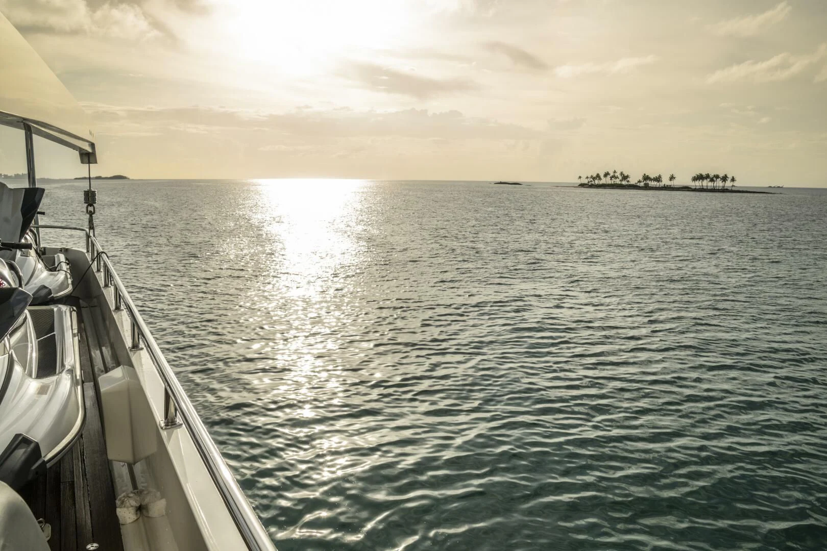 a boat on the water aboard BG Yacht for Sale