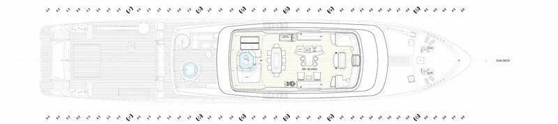a close-up of a microchip aboard AMO Yacht for Sale