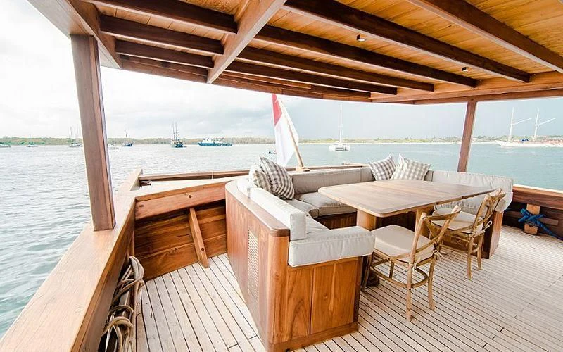 a boat on the water aboard MISCHIEF Yacht for Sale