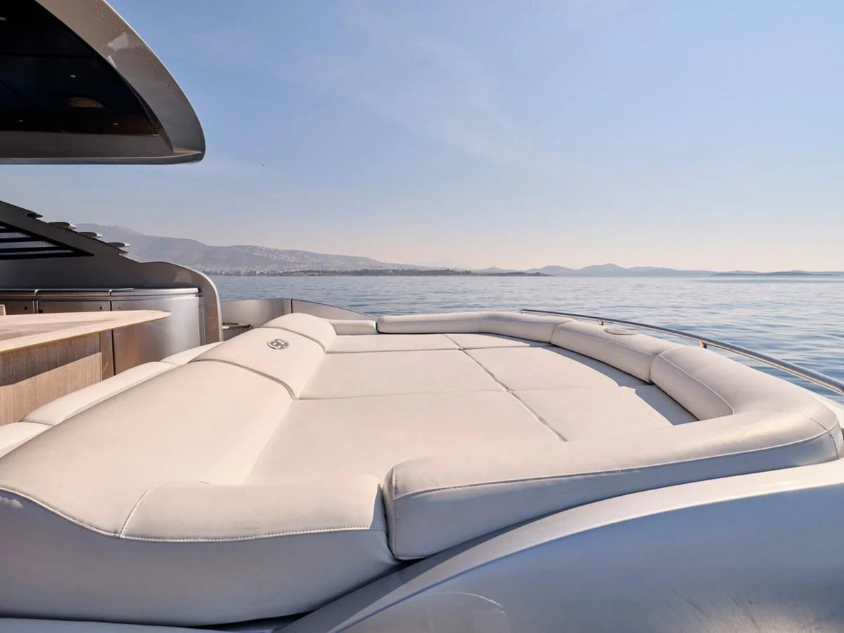 a boat on the water aboard ONE Yacht for Charter