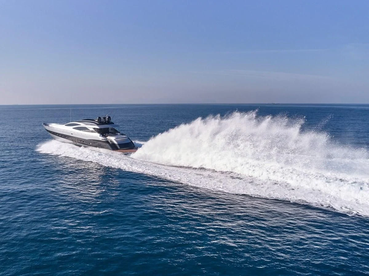 a boat on the water aboard ONE Yacht for Charter
