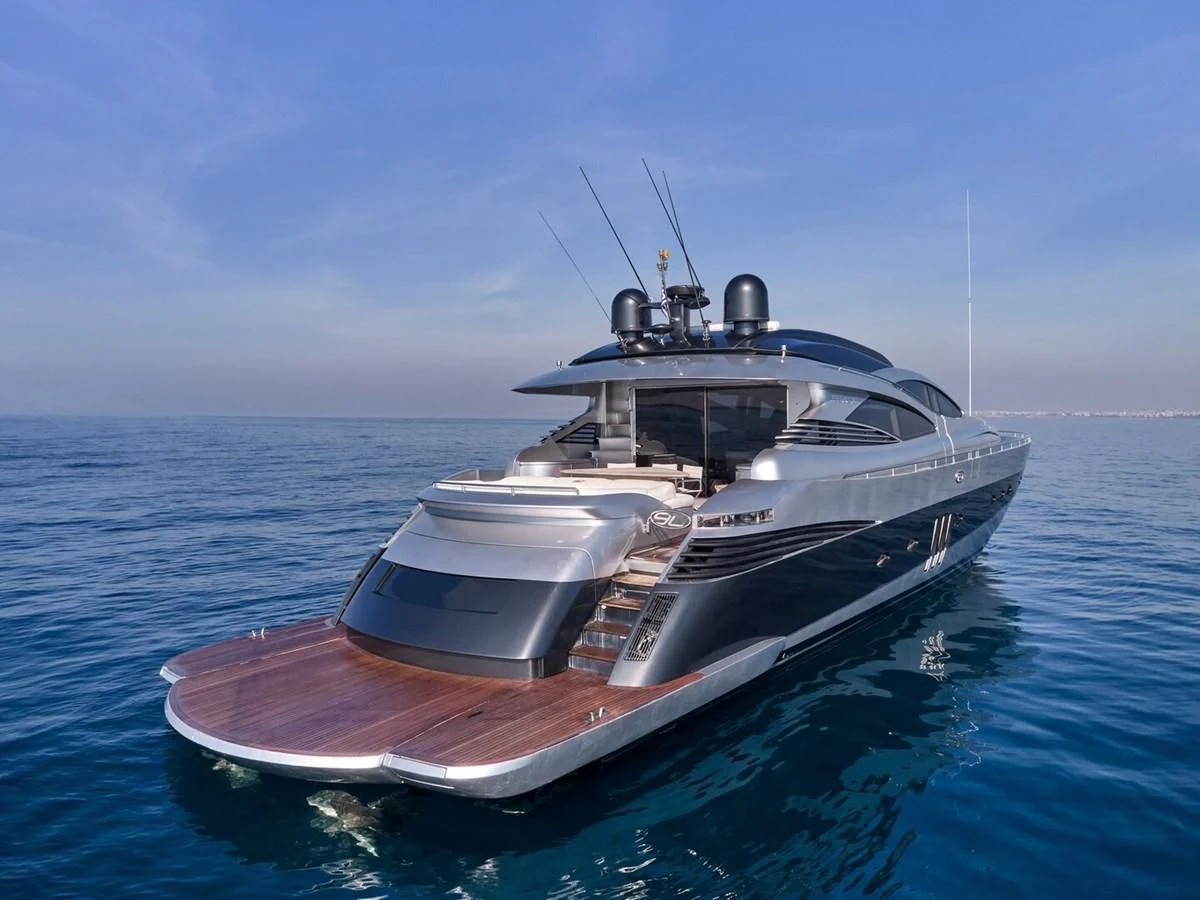 a boat in the water aboard ONE Yacht for Charter