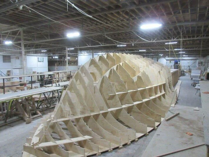 a large metal container aboard JARRETT BAY 90/68 Yacht for Sale